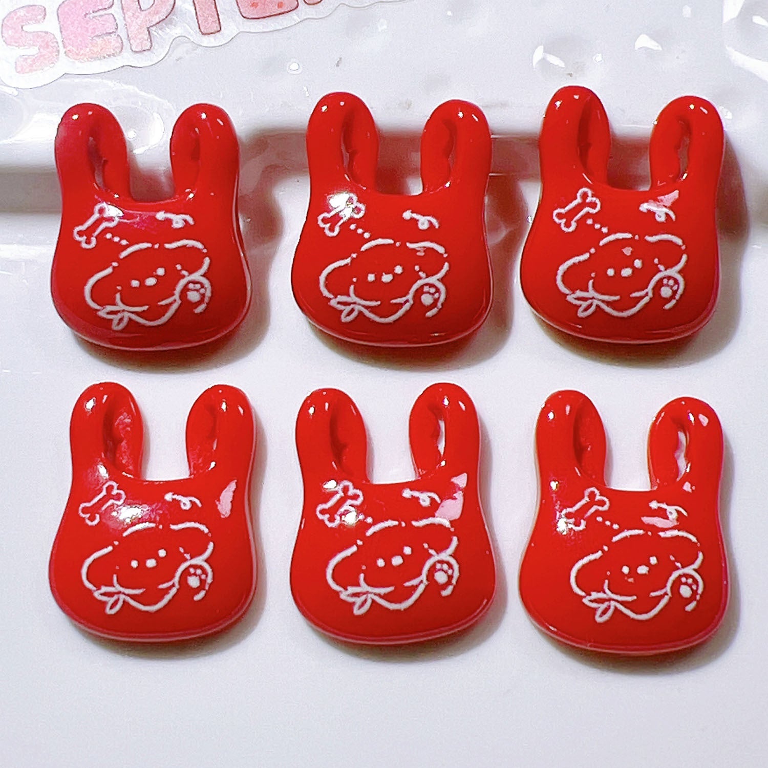 Wholesale 20pcs resin accessoriesdiy accessories handmade material shoe flower cup paste cream glue